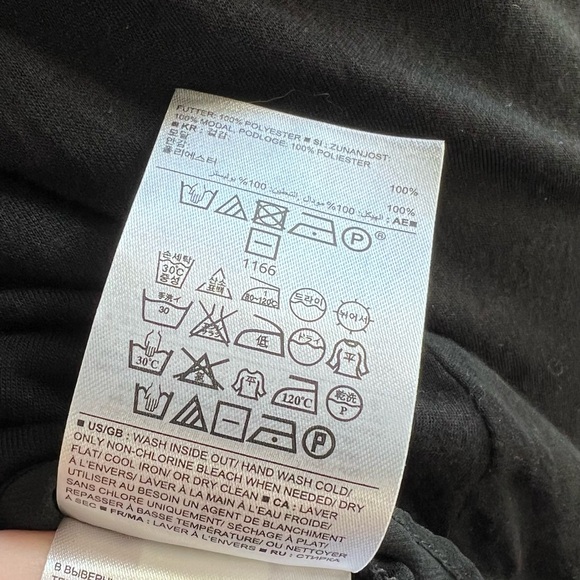 Banana Republic, black double layer knitting top. Sz XS - Picture 8 of 8